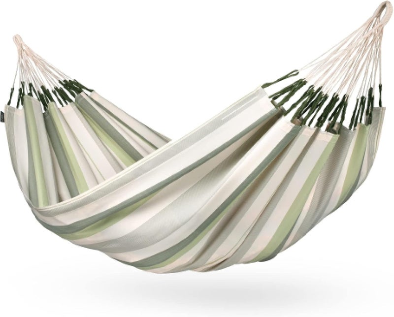 La Siesta® Brisa Cedar Classic Hammock - Weatherproof Outdoor Relaxation for Kingsize Hammock, Authentic and Comfortable Relaxation - Image 1